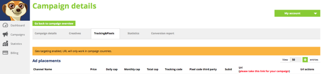 Publisher Tracking